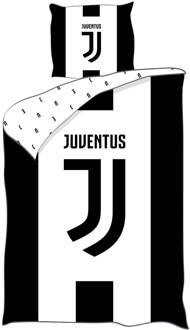 Juventus Dekbedovertrek 140 X 200 Cm Katoen Zwart/wit