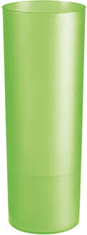 Juypal Hogar Juypal longdrink glas - 6x - groen - kunststof - 330 ml - herbruikbaar - Drinkglazen