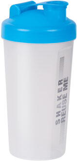 Juypal Hogar Juypal Shakebeker/shaker/bidon - 700 ml - blauw - kunststof - Shakebekers