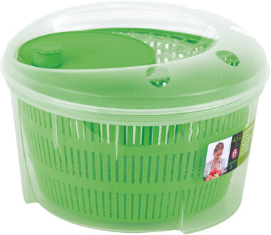 Juypal Hogar Juypal Slacentrifuge/slazwierder - groen - kunststof - 4,5 liter - D24,5 x H16 - Slacentrifuge