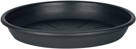 Juypal Hogar Plantenschotel - zwart - kunststof - Dia 30,5 cm - onderschotel/opvangschaal