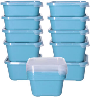 Juypal Hogar Vershoudbakjes nestbaar - 15 delig - BPA vrij - meal prep - diverse maten - Blauw