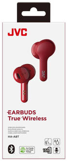 JVC in-ear draadloze oortjes HAA8TRU (Rood)