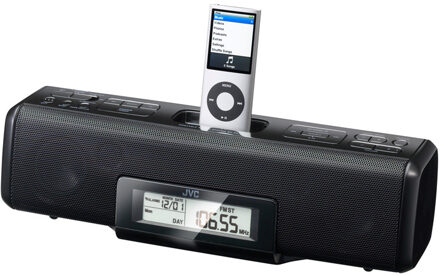 JVC RA-P51 Draagbaar audio systeem voor iPod/iPhone