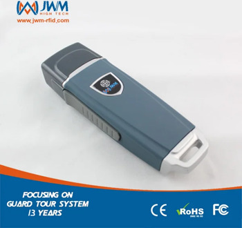 JWM Waterproof IP67 Durable RFID Guard Tour Patrol System, Security Patrol Wand,Guard Tour Reader with free cloud software