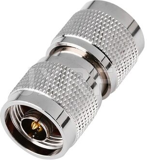 Jxrf Coaxiale Adapter N Type Male Naar N Male Plug Adapter Koper Vernikkeld