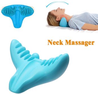 Jytop Draagbare Nek Massage Kussen Zwaartekracht Acupressuur Massager Gezondheidszorg Nek Kussen Voor Reizen Auto Kantoor Kussen