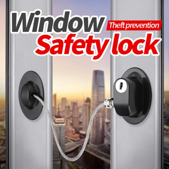 JZPENG 1pc Child safety Refrigerator Door Lock with 2 Keys Security Window Lock Cabinet Lock Fridge Freezer Lock