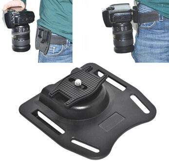 K-BM1 Camera Ceintuur Mount Button Gesp Hanger Clip Statief Voor DSLR SLR Camcorder