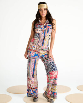 K-design Jumpsuit c317 - maat L Roze
