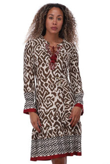 K-design Jurk b344 - maat S Ecru