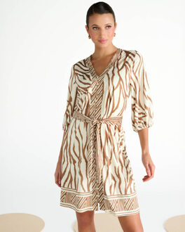 K-design Jurk c208 Bruin - S