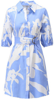 K-design Jurk c716l Blauw - XL