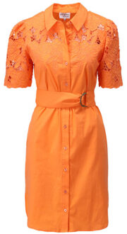 K-design Jurk c733l Oranje - L