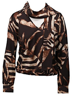 K-design Top b202 p028 Veelkleurig - L