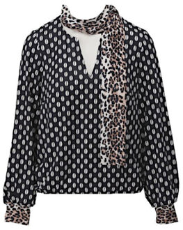 K-design Top b329 p059 Veelkleurig - L