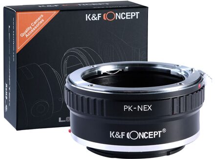 K & F Concept Adapter Voor Pentax K Mount Lens Sony E Mount Nex A6000 A7II A7R3