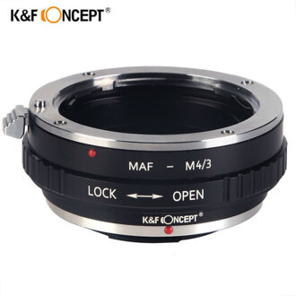 K & F Concept AF-M4/3 Lens Adapter Ring Voor Sony Een Af Alpha Minolta Ma Lens Naar Micro 4/3 Four Thirds M4/3 Camera AF-M4/3