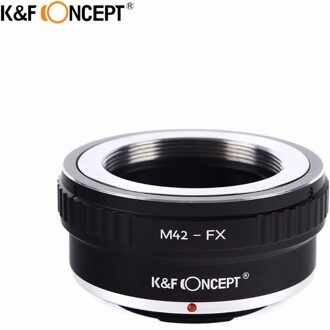 K & F Concept M42-FX Camera Lens Adapter Ring Voor M42 Schroef Mount Lens Voor Fujifilm Fx Mount X-Pro1 x-E1 X-M1 X-A1 X-E2 Camera