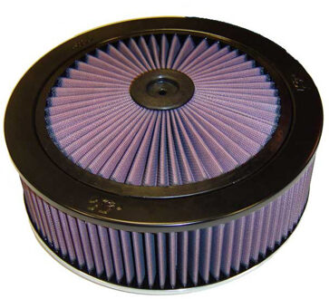 K&N 130mm flens, 11'' diameter, 112mm Hoogte met X-Stream deksel (66-3120) 663120