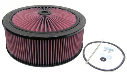 K&N 185mm flens, 14'' diameter, 165 mmHöhe met X-Stream deksel (66-3090) 663090