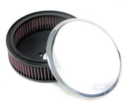 K&N Motorfiets intake systeem Harley Davidson - rond spiegel (RK-3901) RK3901