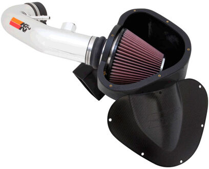 K&N Typhoon Kit Ford Mustang GT 5.0L V8 2011-2013 Gepolijst (69-3527) 693527TP