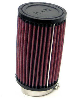 K&N universeel cilindrisch filter 57mm 10 graden aansluiting, 89mm uitwendig, 152mm Hoogte (RU-1090) RU1090