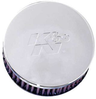 K&N universeel cilindrisch filter 62mm aansluiting, 130mm uitwendig, 51mm Hoogte (RC-0850) RC0850
