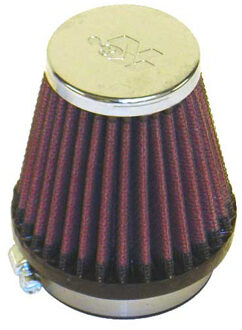 K&N universeel conisch filter 54mm aansluiting, 76mm Bodem, 51mm Top, 76mm Hoogte (RC-2330) RC2330