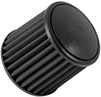 K&N Universeel Dryflow Zwart Luchtfilter Konisch 70mm aansluiting, 152mm onder, 133mm top, 133mm hoo RU3103HBK