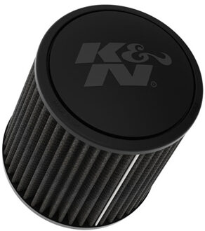 K&N Universeel Dryflow Zwart Luchtfilter Konisch 89mm aansluiting, 152mm onder, 133mm top, 152mm hoo RU3110HBK