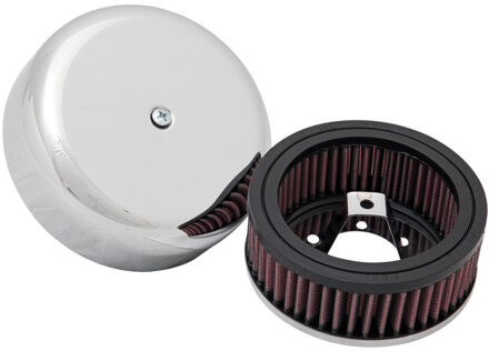 K&N universeel filter Harley, Keihin/S&S Carb. 1976-> 133mm, 51mm Hoogte (RK-320B) RK320B