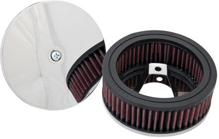K&N universeel filter Harley, Keihin/S&S Carb. 1976-1987 152mm, 51mm Hoogte (RK-3201) RK3201