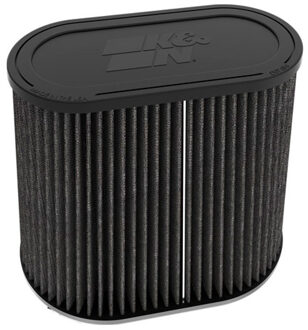K&N Universeel Luchtfilter Ovaal/Konisch 72mm dubbele aansluiting, 152mm x 229mm onder, 191mm x 94mm RU3136HBK