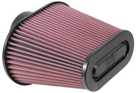K&N universeel ovaal/conisch filter 94mm aansluiting 222mm x 140mm Bodem, 162mm x 81mm Top 178mm Hoo RP5285