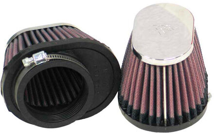 K&N universeel ovaal filter 54mm aansluiting, 102mm x 76mm Bodem, 76mm x 51mm Top, 70mm Hoogte (RC-0 RC0982