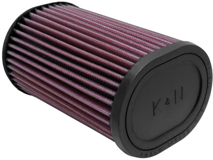 K&N universeel ovaal filter 62mm 20 graden aansluiting, 114mm x 95mm, 178 mm (RU-1390) RU1390
