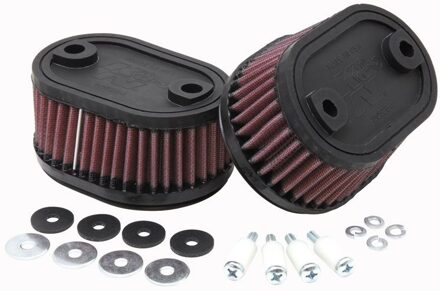 K&N vervangingsfilter Kawasaki VN750 Vulcan 1986-2006 (2 stuks) (KA-7586) KA7586