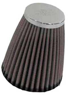 K&N vervangingsfilter passend voor Konisch 57mm aansluiting (RC-1250) RC1250
