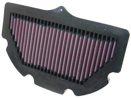 K&N vervangingsfilter Suzuki GSXR600/750 2006-2009 (SU-7506) SU7506