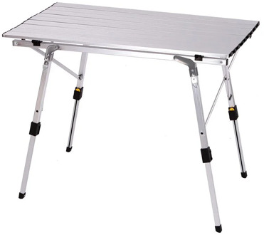 K-STAR Outdoor Folding Table Chair Camping Aluminium Alloy Picnic Table Waterproof Durable Folding Table Desk For 90*53*69cm