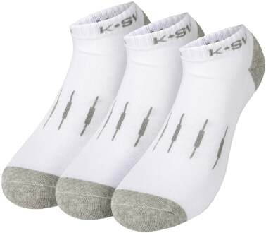 K-Swiss 3-Pack Sportsokken Wit