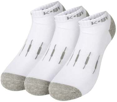K-Swiss 3-Pack Sportsokken Wit