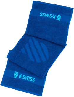 K-Swiss 35x90cm Handdoek-Donkerblauw,Lichtblauw - nosize
