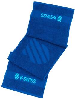 K-Swiss 35x90cm Handdoek-Donkerblauw,Lichtblauw - nosize