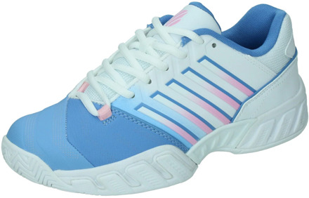 K-Swiss Bigshot Light 4 Tennisschoenen Dames wit - blauw - roze - 41