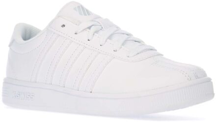 K-Swiss Boy's K-Swiss Childrens Classic Pro Trainers in White Wit - EU 32 / UK 13