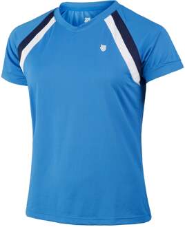 K-Swiss Core Team T-shirt Dames-Blauw,Veelkleurig - XS,S,M,L,XL