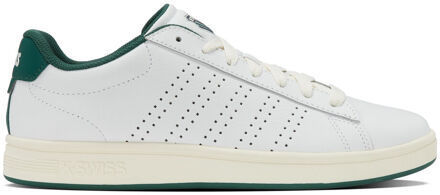 K-Swiss Court Base II Vrijtijdsschoen Heren-wit, lichtgroen - 41,42,42.5,43,44,44.5,45,46,47,49